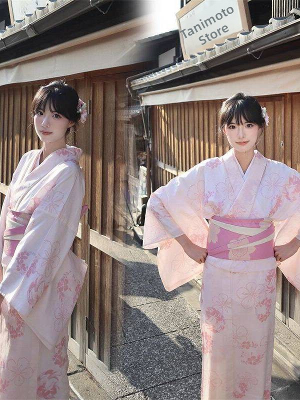 Ethnic Fashion Online - Geleneksel Japon Kimono Fotoğrafçılığı Kostümü Genç