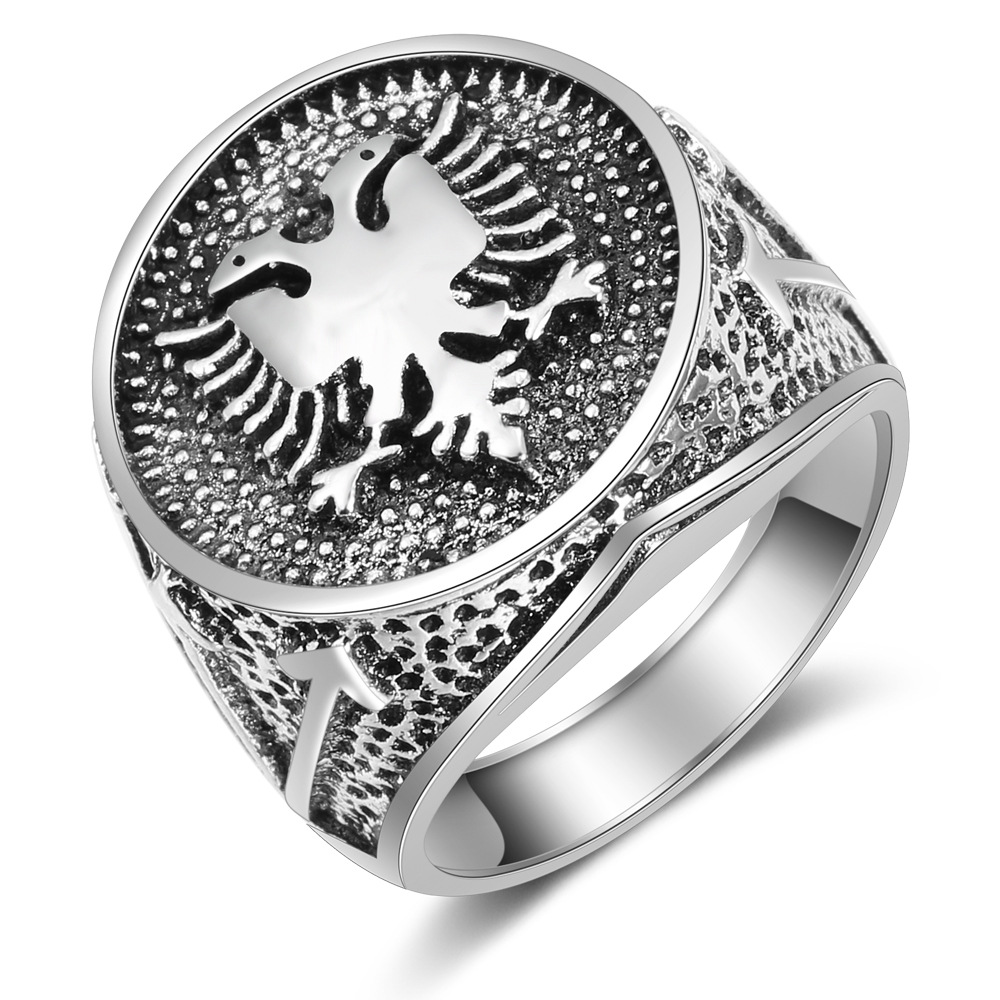 Ethnic Fashion Logo - WANGAIYAO Arnavutluk Bayrağı Logosu Çift Başlı