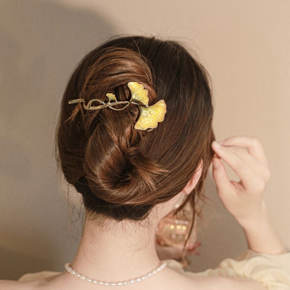 1 adet Moda Zarif Ginkgo Yapra - Ethnic Fashion Accessories incelemesi ve fiyatı