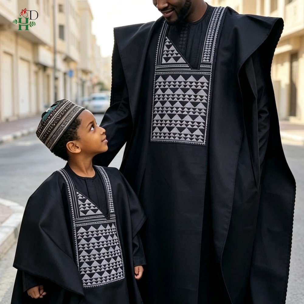 Baba-Oğul Kıyafetleri Türkiye  - Boubou Men Africa incelemesi ve fiyatı