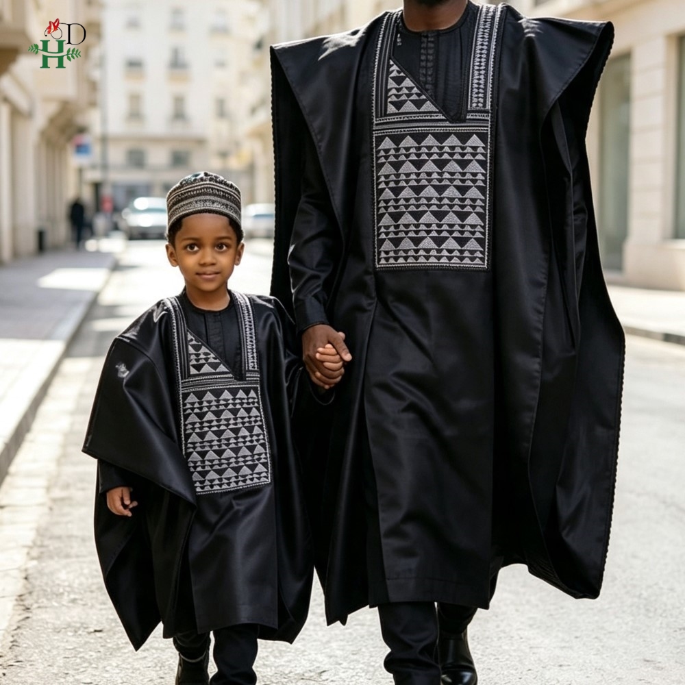 Baba-Oğul Kıyafetleri Türkiye  - Boubou Men Africa incelemesi ve fiyatı