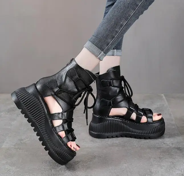 8CM etnik inek hakiki deri aya - Ethnic Fashion incelemesi ve fiyatı