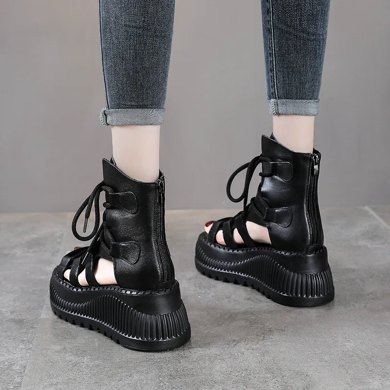 8CM etnik inek hakiki deri aya - Ethnic Fashion incelemesi ve fiyatı