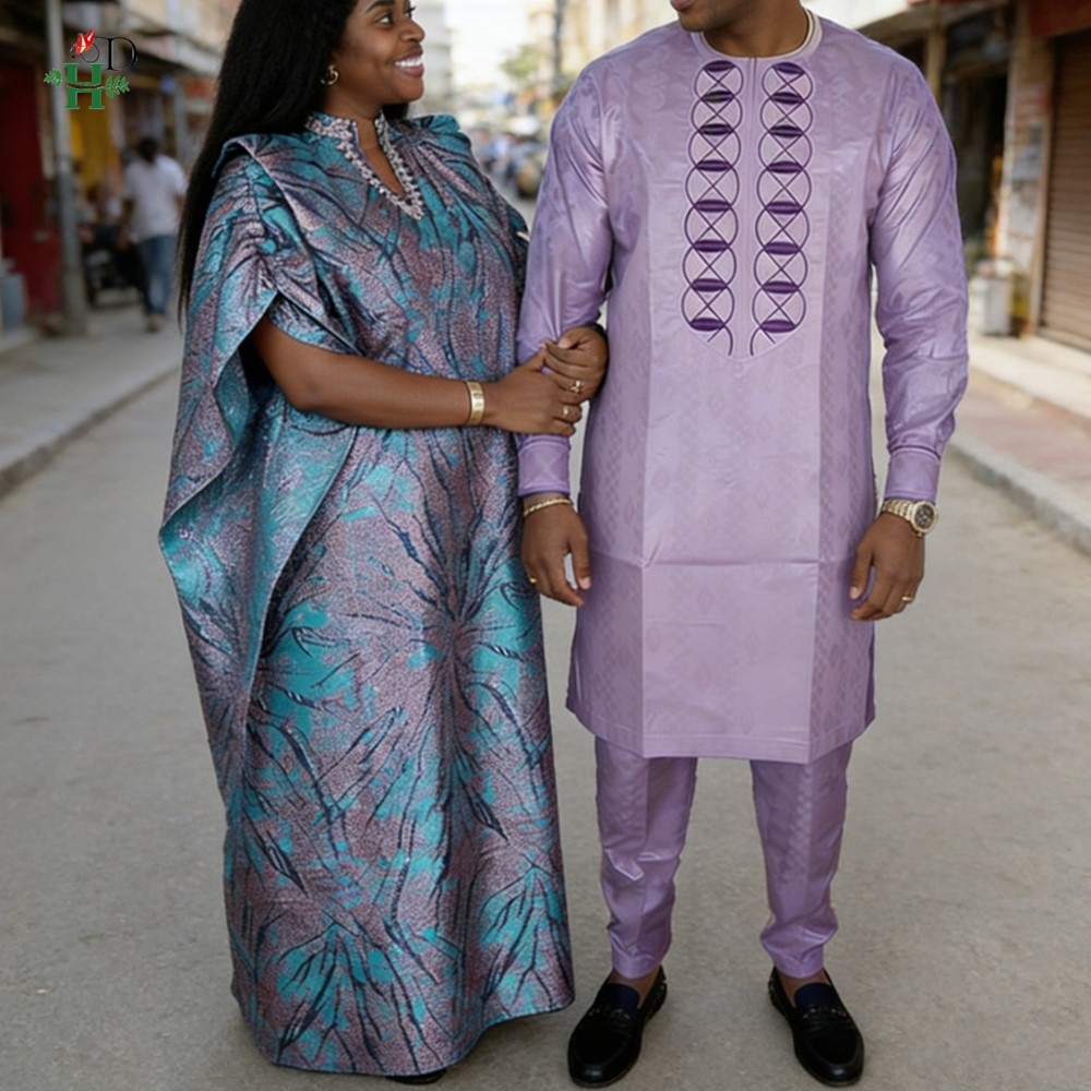 H&D Afrika Elbiseler Çift Için - Boubou Men Africa incelemesi ve fiyatı
