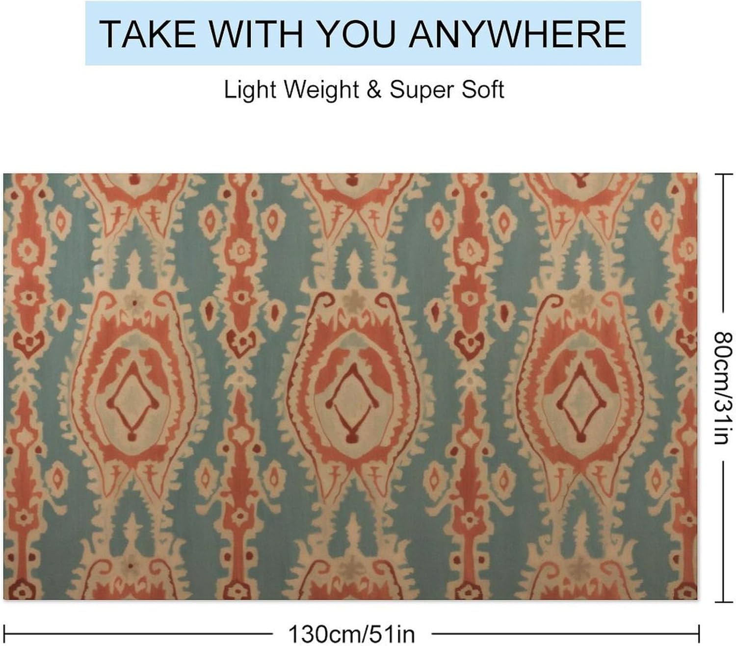 Kumaş Desenli Plaj Havluları E - Ikat Woven Fabric incelemesi ve fiyatı