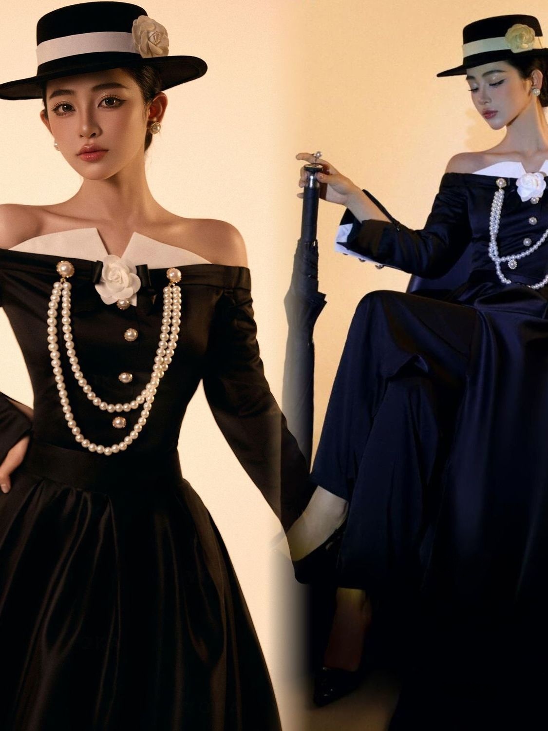 Siyah Hepburn Vintage Gelinlik - Ethnic Fashion Studio incelemesi ve fiyatı