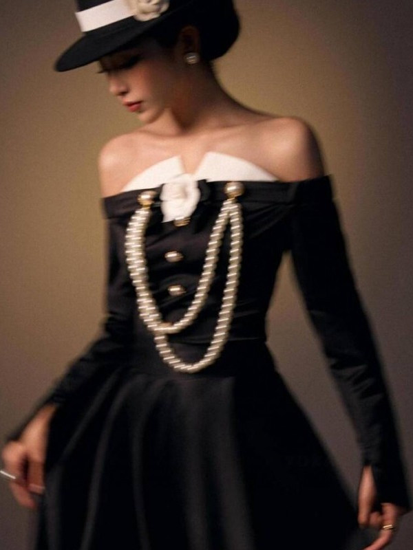 Siyah Hepburn Vintage Gelinlik - Ethnic Fashion Studio incelemesi ve fiyatı