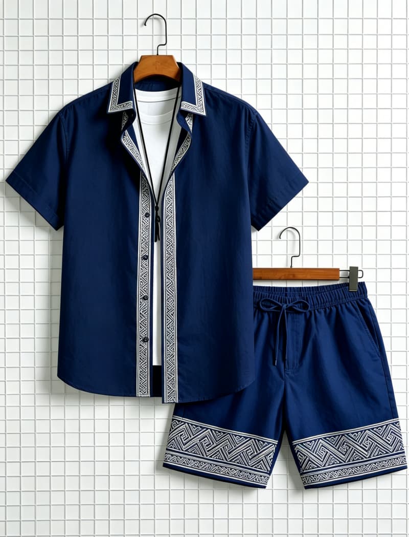 Erkek etnik desenli kısa kollu - Ethnic Fashion incelemesi ve fiyatı