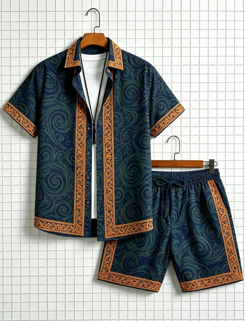 Erkek etnik desenli kısa kollu - Ethnic Fashion incelemesi ve fiyatı