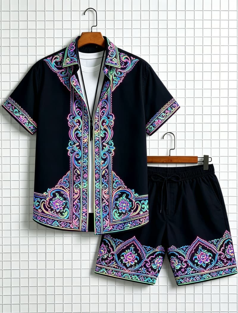 Erkek etnik desenli kısa kollu - Ethnic Fashion incelemesi ve fiyatı