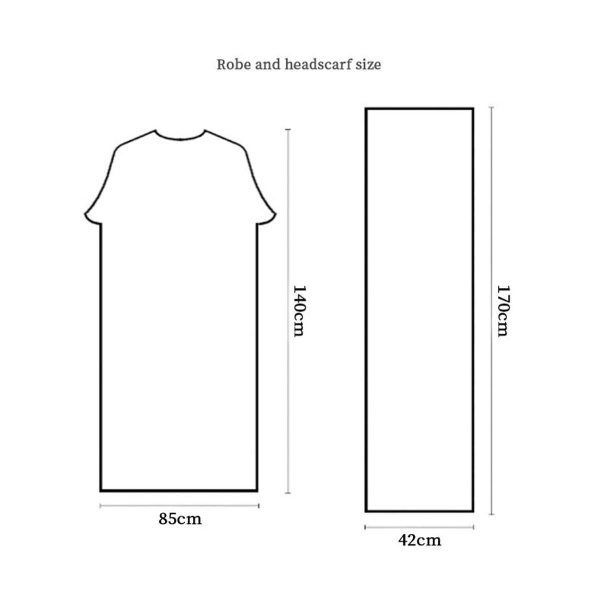 Yeni Müslüman 2 Parça Abaya Ta - Abaya Modest Wear incelemesi ve fiyatı