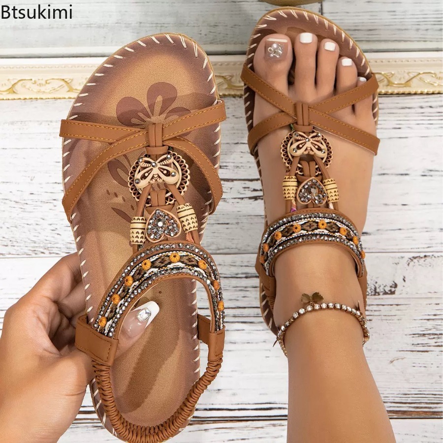 Kadın Bohemian Sandalet Açık P - Ethnic Fashion incelemesi ve fiyatı